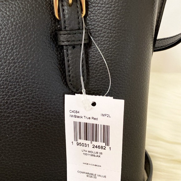 NWT💃Coach Mollie Tote 25 Purse - Picture 10 of 10